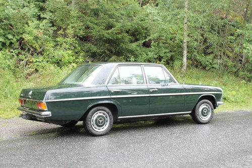 1973 Mercedes 200/8 1.5 series - matching number - Swedish model For Sale