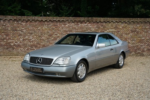 1993 Mercedes CL 600 Low kilometres, one owner car, stunning cond For Sale