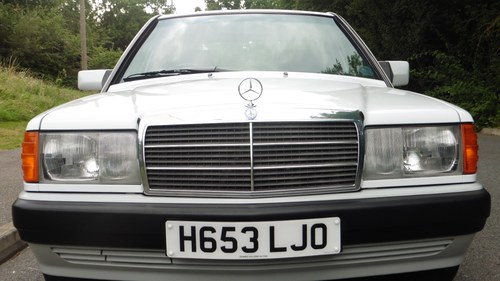 1991 MERCEDES 190E 2.0 AUTO AIR COND 1 OWNER 40600 MILES FSH MINT SOLD