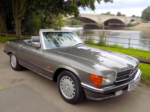 1988 Mercedes R107 Series 300SL Sports Convertible SOLD
