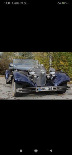 2000 Copy of 1937 Mercedes Benz For Sale