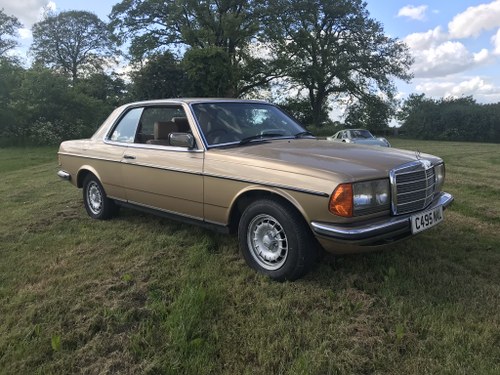1985 Mercedes 280CE (W123) 'Pillarless' Coupe SOLD