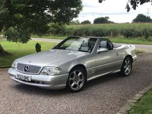2001 Mercedes sl500 silver arrow For Sale (picture 1 of 12)