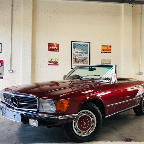 1972 MERCEDES-BENZ R107 350SL - PREVIOUS RESTORATION VERKAUFT
