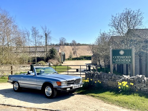 1985 Mercedes 380 SL with Comprehensive History & New MOT For Sale