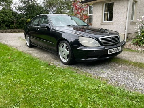 2000 Mercedes S55 AMG. W220 model. 1 owner from new. SOLD