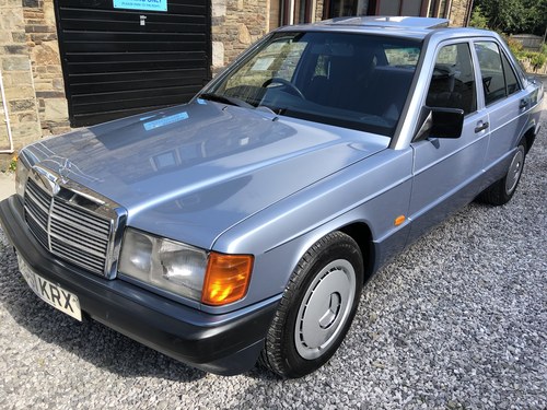 1991 Mercedes 190e Genuine rust free solid example SOLD