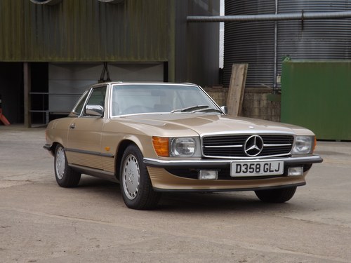 1986 Mercedes 300SL R107 - Stunning and only 60000 miles For Sale by Auction