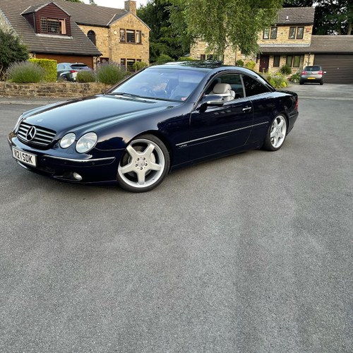 2001 Mercedes cl600 5.8 v12 coupe In vendita