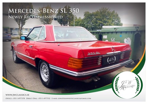 1978 Mercedes-Benz SL 350 - Newly Recommissioned For Sale