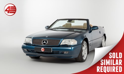 1999 Mercedes R129 SL320 V6 Designo /// Similar Required In vendita
