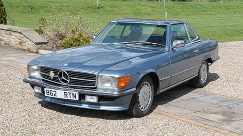 1985 Mercedes 380-SL Auto Convertible In vendita all'asta