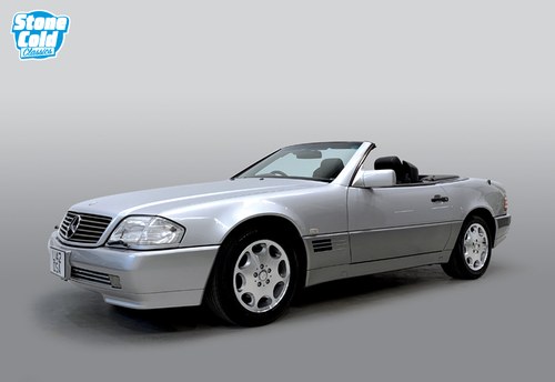 1993 MERCEDES 500SL WITH JUST 35,500 MILES SOLD