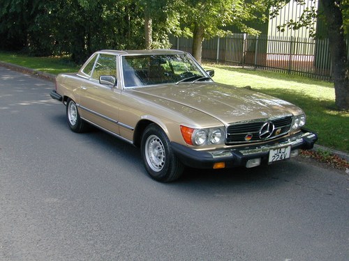 1980 MERCEDES BENZ R107 450SL LHD LOW MILES (EX USA DRY CLIMATE) For Sale