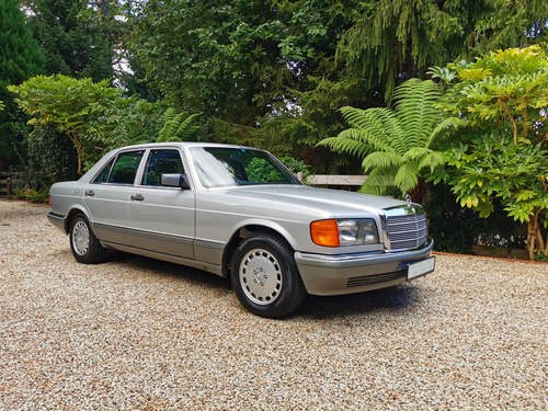 1988 Mercedes 300SE W126 Low Mileage and stunning condition SOLD