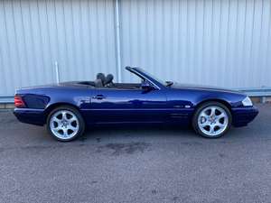 2000 MERCEDES-BENZ R129 SL320 FINAL EDITION IN MYSTIC BLUE For Sale (picture 2 of 37)