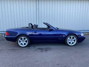 2000 MERCEDES-BENZ R129 SL320 FINAL EDITION IN MYSTIC BLUE For Sale (picture 3 of 37)