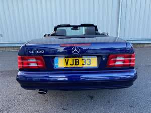 2000 MERCEDES-BENZ R129 SL320 FINAL EDITION IN MYSTIC BLUE For Sale (picture 7 of 37)
