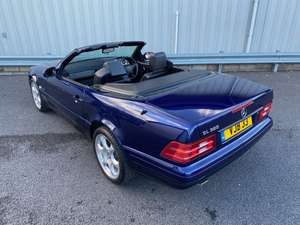 2000 MERCEDES-BENZ R129 SL320 FINAL EDITION IN MYSTIC BLUE For Sale (picture 10 of 37)