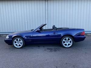 2000 MERCEDES-BENZ R129 SL320 FINAL EDITION IN MYSTIC BLUE For Sale (picture 11 of 37)