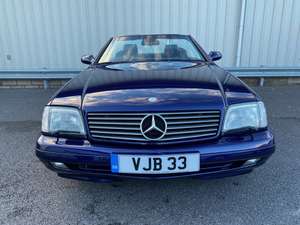 2000 MERCEDES-BENZ R129 SL320 FINAL EDITION IN MYSTIC BLUE For Sale (picture 15 of 37)