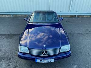 2000 MERCEDES-BENZ R129 SL320 FINAL EDITION IN MYSTIC BLUE For Sale (picture 16 of 37)
