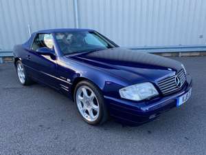 2000 MERCEDES-BENZ R129 SL320 FINAL EDITION IN MYSTIC BLUE For Sale (picture 24 of 37)