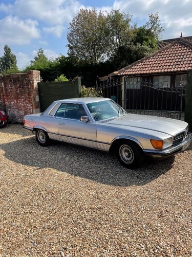 1981 Mercedes 380 SLC For Sale by Auction 23 October 2021 In vendita all'asta