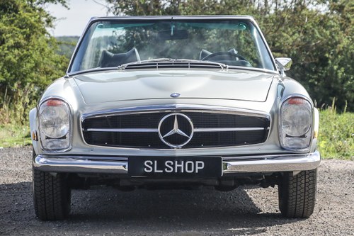 1970 MERCEDES-BENZ 280SL #0000 SILVER GREY WITH BLACK LEATHER For Sale