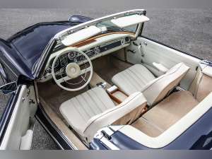 1965 MERCEDES-BENZ 230SL PAGODA (W113) LHD #2199 BLUE WITH CREAM For Sale (picture 7 of 12)