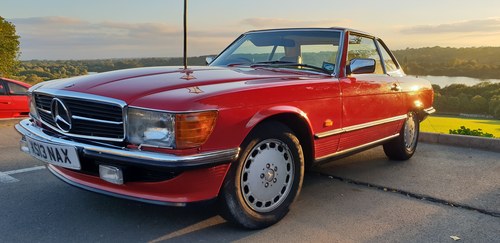 1989 300SL, 66,000 Miles, beautiful condition. New hood 2021 SOLD