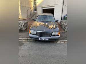 1992 Mercedes 500SEL with reg number 500 SEL For Sale (picture 1 of 12)