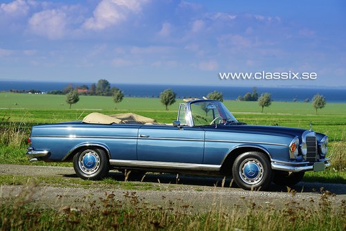 1965 Mercedes W112 300SE Convertible SOLD