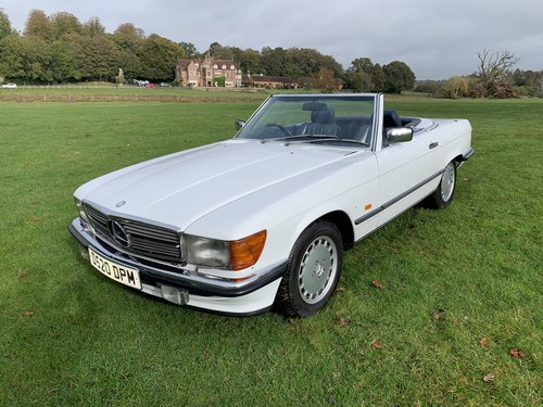 Mercedes 500SL Automatic 1986 SOLD
