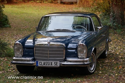 1970 Mercedes 280SE 3.5 V8 W111 Coupe SOLD