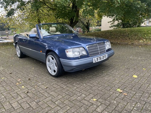 1994 Mercedes e-class e320 w124 convertible twin turbo In vendita