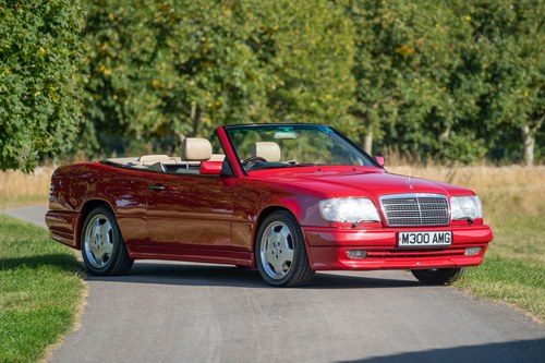 1995 Mercedes E36 AMG Cabriolet - 39k miles ex-Patrick Collection SOLD