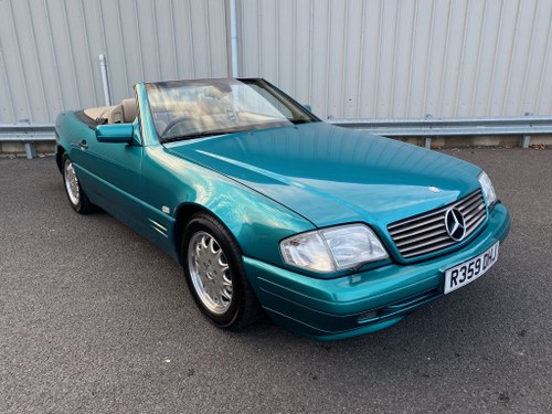 1998 R MERCEDES-BENZ SL320 R129 WITH 61K MILES SOLD