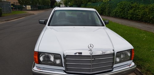 1987 Immaculate  White S class For Sale