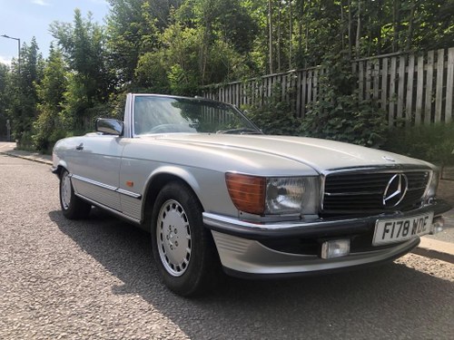 1989 Mercedes 300SL 53,000 Miles FSH immaculate SOLD