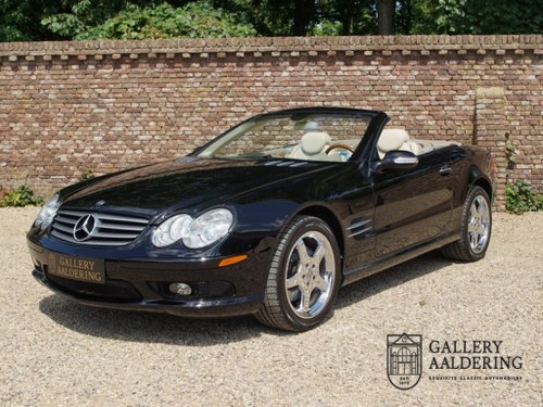 2003 Mercedes-Benz SL-klasse 500 Only 22.500 miles, stunning colo For Sale
