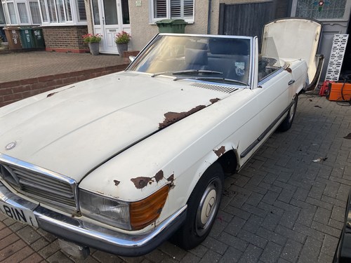1975 mercedes 350SL PROJECT CAR For Sale