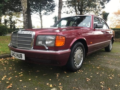 1989 2 owner, full MB history. 89k. 11 mnth mot Mercedes 500se Kaufen Bei