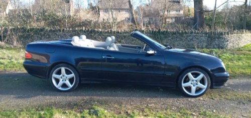 2000 Mercedes 230CLK Convertible Well optioned all working In vendita