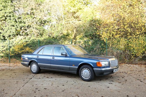 1988 MERCEDES BENZ 500 SE AUTOMATIC SALOON For Sale by Auction