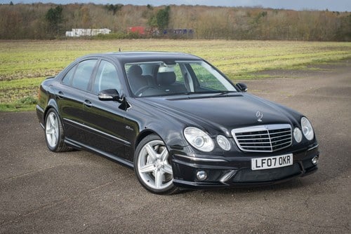 2007 Mercedes W211 E63 AMG - 58k Miles, Black/Black VERKOCHT