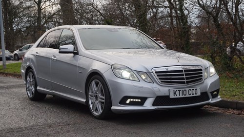 2010 Mercedes E250 CDI Sport AMG Auto Blue-CY 4DR New Shape SOLD