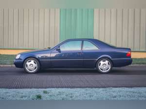 1995 Mercedes C140 S500 Coupé - Azurite Blue/Mushroom For Sale (picture 4 of 12)