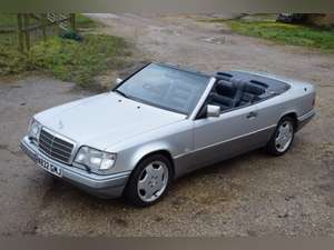 1996 Mercedes E320 W124 Cabriolet - 2 owners - Sportsline Option For Sale (picture 1 of 12)