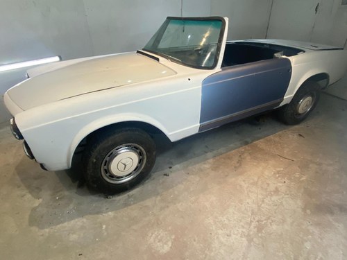 1965 Mercedes pagoda sl w113 rolling shell project For Sale
